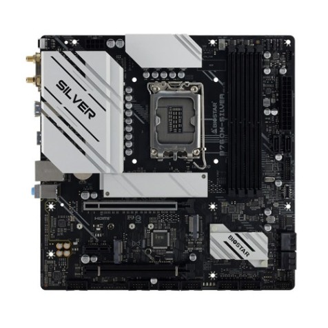 Biostar B760M-SILVER DDR5 12th/ 13th/ 14th Generation mATX Motherboard