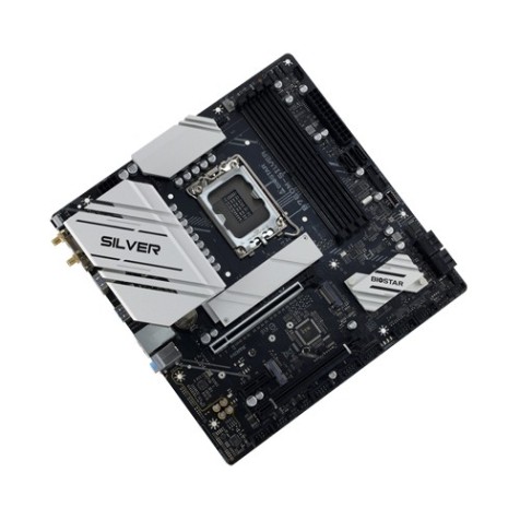 Biostar B760M-SILVER DDR5 12th/ 13th/ 14th Generation mATX Motherboard