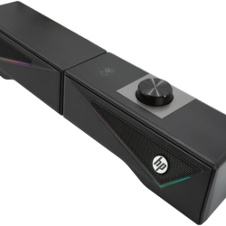 HP DHE6005 2.0 Sound Bar Multi Function RGB Speaker