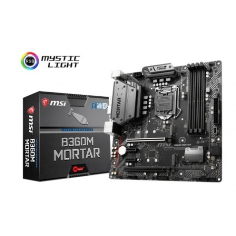 MSI B360M Mortar 8th/9th Gen Micro-ATX Motherboard