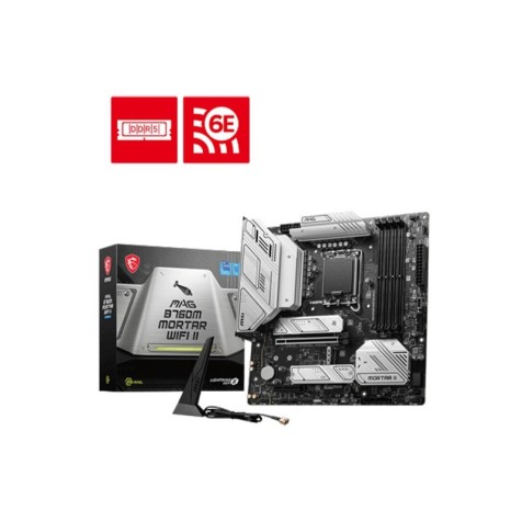 MSI MAG B760M MORTAR WIFI II DDR5 mATX Motherboard