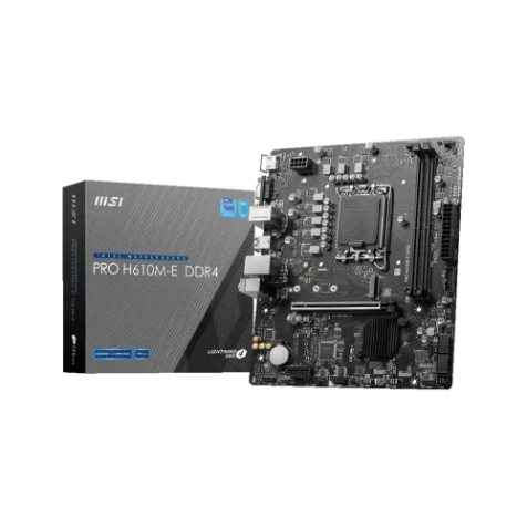 MSI PRO H610M-E DDR4 mATX Motherboard
