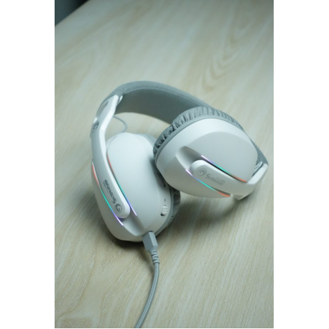 MARVO HG9086 RGB LIGHT WEIGHT WIRED GAMING HEADSET WHITE