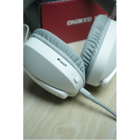 MARVO HG9086 RGB LIGHT WEIGHT WIRED GAMING HEADSET WHITE