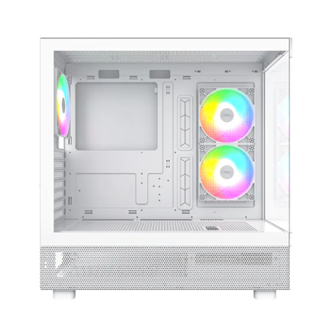 Montech XR ATX Mid Tower Desktop Gaming Case White