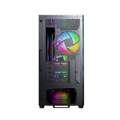 Montech X5M ATX Mid Tower Desktop Gaming Case Black