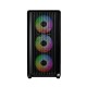 Montech X5M ATX Mid Tower Desktop Gaming Case Black
