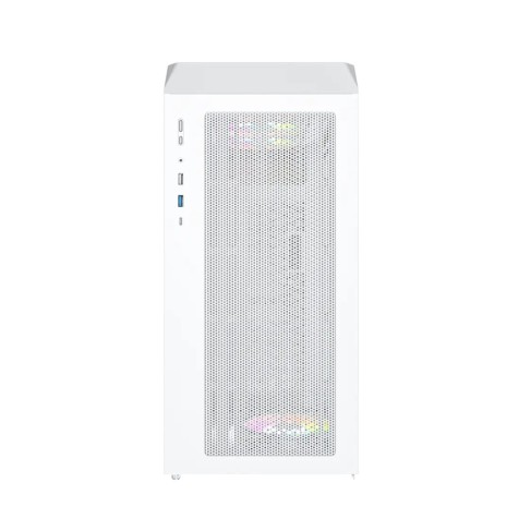 Montech X5M ATX Mid Tower Desktop White Gaming Case