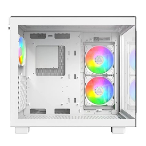 Montech KING 65 PRO ATX Desktop Gaming Case (White)