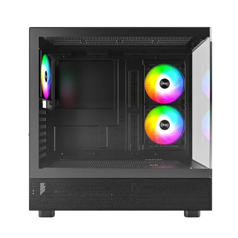 Montech XR ATX Mid Tower Desktop Gaming Case Black