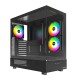 Montech XR ATX Mid Tower Desktop Gaming Case Black
