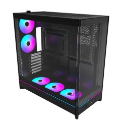 Montech HS02 PRO ATX Mid Tower Desktop Gaming Case Black