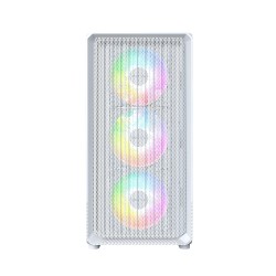 Montech X5M ATX Mid Tower Desktop White Gaming Case