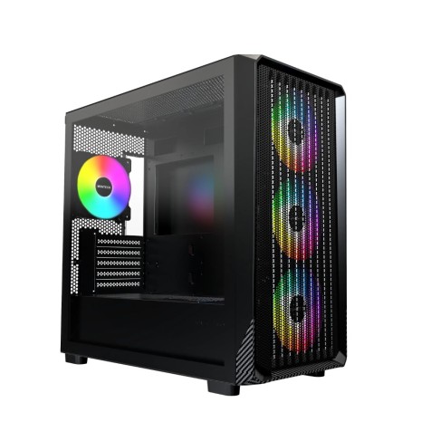 Montech X5M ATX Mid Tower Desktop Gaming Case Black
