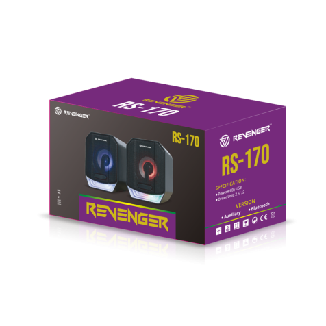 Revenger RS-170 RGB Desktop Speaker