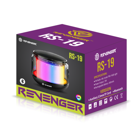Revenger RS-19  S-100 Wireless Lighting Speaker