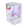 Revenger Ice Cool Mini Micro ATX Gaming Casing Controlled by Switch White