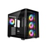 Revenger Air Tank BTF 4 ARGB Infinity Fan Black Gaming Casing (Curved Tempered Glass Window)