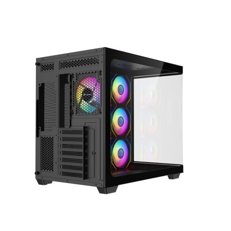 Revenger Air Tank BTF 4 ARGB Infinity Fan Black Gaming Casing (Curved Tempered Glass Window)