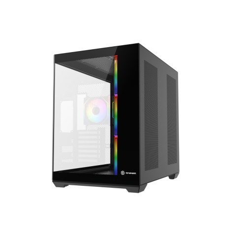 Revenger AIR SPACE BTF 4 ARGB Infinity Fan ATX Black Gaming Casing (Tempered Glass Window) Revenger AIR SPACE BTF 4 ARGB Infinity Fan ATX Black Gaming Casing (Tempered Glass Window)