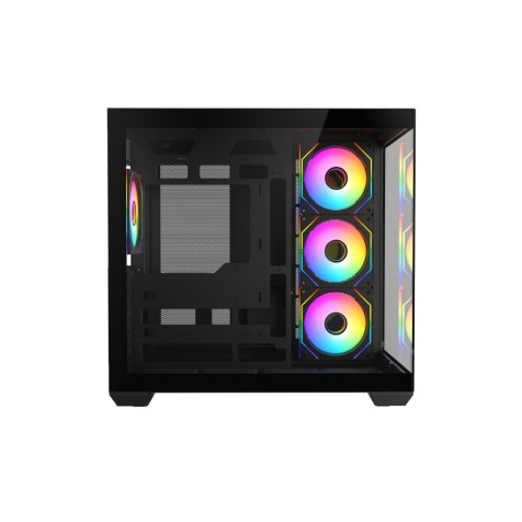 Revenger AIR SPACE BTF 4 ARGB Infinity Fan ATX Black Gaming Casing (Tempered Glass Window) Revenger AIR SPACE BTF 4 ARGB Infinity Fan ATX Black Gaming Casing (Tempered Glass Window)