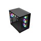 Revenger AIR SPACE BTF 4 ARGB Infinity Fan ATX Black Gaming Casing (Tempered Glass Window) Revenger AIR SPACE BTF 4 ARGB Infinity Fan ATX Black Gaming Casing (Tempered Glass Window)