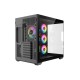 Revenger AIR SPACE BTF 4 ARGB Infinity Fan ATX Black Gaming Casing (Tempered Glass Window) Revenger AIR SPACE BTF 4 ARGB Infinity Fan ATX Black Gaming Casing (Tempered Glass Window)