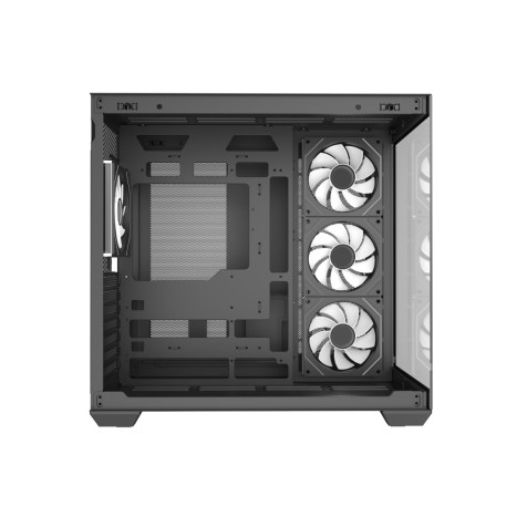 Revenger AIR SPACE BTF 4 ARGB Infinity Fan ATX Black Gaming Casing (Tempered Glass Window) Revenger AIR SPACE BTF 4 ARGB Infinity Fan ATX Black Gaming Casing (Tempered Glass Window)