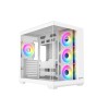 Revenger AIR SPACE BTF 4 ARGB Infinity Fan ATX White Gaming Casing (Tempered Glass Window)