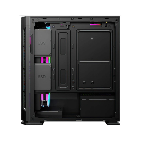 REVENGER B700 MESH RGB TEMPERED GLASS GAMING CASE