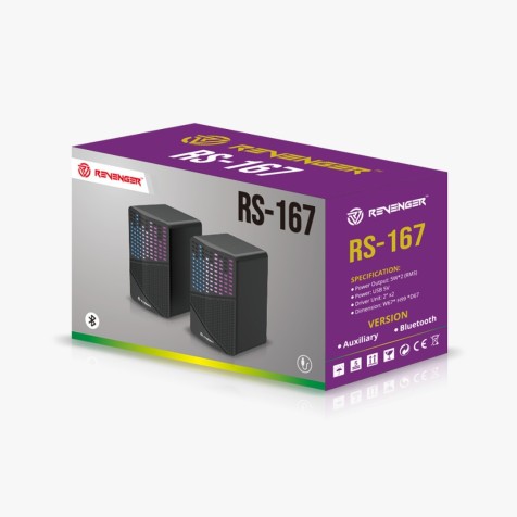 Revenger RS-167 RGB Desktop Speaker