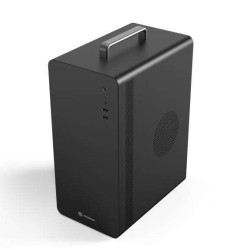 Revenger ECO 200H Mini Tower Portable Desktop Casing With Power Supply (Black)