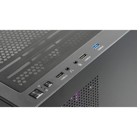 Revenger INFINITY Full Tower 7 ARGB Fans Black Gaming Casing 