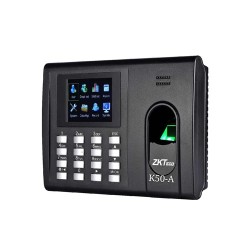 ZKTeco K50A Fingerprint Time Attendance & Access Control Terminal with Adapter