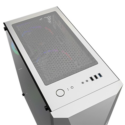 Montech Fighter 500 ATX Mid Tower Gaming Case White