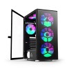 Montech X3 Glass Atx Mid Tower High Airflow Pc Gaming Case Black Montech X3 Glass Atx Mid Tower High Airflow Pc Gaming Case Black
