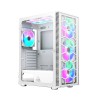 Montech X3 Glass Atx Mid Tower High Airflow Pc Gaming Case White