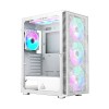 Montech X3 Mesh Atx Mid Tower High Airflow Pc Gaming Case White