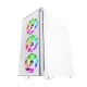 Pccooler Mesh Game 6 Tempered Glass Mid Tower Gaming Case White
