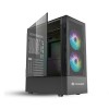 Revenger GHOST 2 Mid Tower RGB ATX Gaming Case (Black)