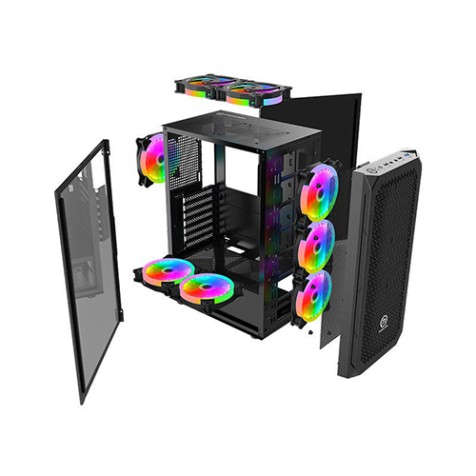 Thermaltake K10 ATX Mid Tower Desktop Gaming Case