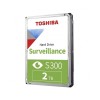 Toshiba S300 2TB 5400rpm 3.5 Inch Surveillance HDD