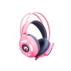 Marvo HG8936 Wired Stereo Gaming Headphone with White Light Pink