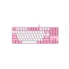Dareu EK87 Mechanical Gaming Keyboard Switch (Dareu Blue) Pink-White