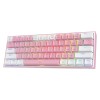 Redragon K617 Wired RGB Pink White Gaming Keyboard