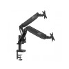 Kaloc KLC-DS90-2 Double Arm Monitor/TV Desktop Mount Stand With Cable Management System