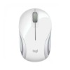 Logitech M187 Mini Wireless Mouse (White)